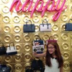 Anna Cathcart Instagram - when i was 12 years old i bought a @katespadeny purse with my very first acting paycheck.  when i say i was obsessed, i mean i was OBSESSED.  thank you for having me #katespadeny, that little wide eyed girl wanting everything in your store is squealing🤩
