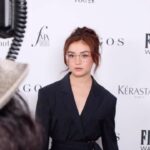 Anna Cathcart Instagram - honoured to have been in a room full of such talented, inspiring, and intimidatingly well dressed people.  thank you for having me @dailyfrontrow for the annual fashion media awards xx