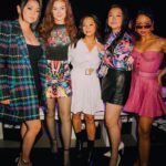 Anna Cathcart Instagram - F is for friends… and fashion and food.  thank you @sergiohudson for an incredible night filled with so many of my favourite things!! 🫶