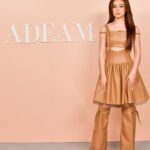 Anna Cathcart Instagram - ADEAM more like A DREAM !!! truly the most gorgeous show, thank you for having me @adeam🤎🤎