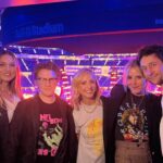 Sarah Michelle Gellar Instagram - My daughter wanted her 14 bday party to be at @teddysphotos concert at @sofistadium Her guest list may not have been what you expected (also swipe to last pic to see how to make a concert tee a great dress) Also I really love these people .