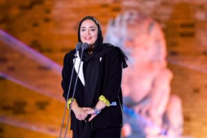 Narges Mohammadi Instagram - دهمین دوره فستیوال راه ابریشم چین 
ممنونم از کمپانی irimage برای تلاش شبانه روزی …
و آیدای عزیزم ممنونم که همیشه همراهم بودی …

Nargess Mohammadi receives the Best Actress Award for her role in Abbas Rafei’s WIND OF CHANGE at the 10th edition of Silk Road International Film Festival (September 23rd to 29th, 2023 / China).

The film has been previously screened at Dhaka 2023, UCLA Celebration of Iranian Cinema 2023 and Wales IFF 2023 (Best Foreign Film Nominee).

Nargess Mohammadi receives the Best Actress Award for her role in Abbas Rafei’s WIND OF CHANGE at the 10th edition of Silk Road International Film Festival (September 23rd to 29th, 2023 / China).

The film has been previously screened at Dhaka 2023, UCLA Celebration of Iranian Cinema 2023 and Wales IFF 2023 (Best Foreign Film Nominee).