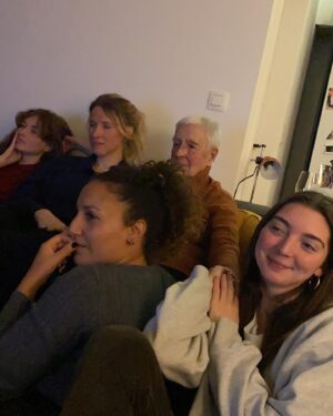 Angèle Instagram - ♥️🕊️ au revoir mamy pilou, tu seras toujours toujours toujours avec nous.