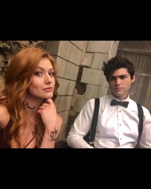 Katherine McNamara Instagram - Happy birthday to the extraordinary, unique, clever, and kind @matthewdaddario! You are a man of many talents - master steak searer, specific ranter, fellow morning gym pal, restaurant recommender, multifaceted creative partner, giver of keen advice, human google, and my first and forever scotch buddy. Here’s to all the adventures, the laughs, and the late night talks - may we have many more in the future. If these photos tell us anything - it’s #somethingsneverchange 😆 Love ya, Matt!