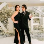 Judy Ann Santos Instagram - Fun times at the aivee booth ❤️ forever grateful for our aivee family.. making sure that we are red carpet ready. ❤️ #abscbnball2023 #forevergrateful #foreveraiveegirl