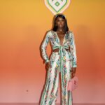 Coco Jones Instagram - Who woulda thought this Tennessee gwirl was gone be sitting front row at Paris fashion week 🫶🏾 Thank you @casablancabrand for having me!