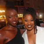 Danai Gurira Instagram – Can’t even begin to express the blessing that was Tuesday night on Broadway! @jjbioh, my dear sister in heritage, in the arts and in Christ, just debuted her phenomenal play #JajasAfricanHairBraiding on Broadway! She is the first Black playwright since 1991 to have a play’s world premiere also be a Broadway premiere. And this play is MAGICAL. Hilarious, heartfelt, and giving voice to women who are never heard, this play is a game-changer. Love seeing the fruits of so much labor come to pass! Look At God!! And then my baby sis @dominiquethorne! KILLING it in this show! SUCH a powerhouse as I say in the video, I am just in awe of what I have witnessed of this young woman since meeting her on #wakandaforever. SO gifted. SKY is the limit! Not to mention the luminosity that is @somimusic making her Broadway debut as are many of the incredible Black women actresses populating this stage and the Black women creatives behind the scene. @nikiyamathis and those wigs! Characters in themselves! DON’T walk RUN to check out this beautiful, moving, thoroughly entertaining show.