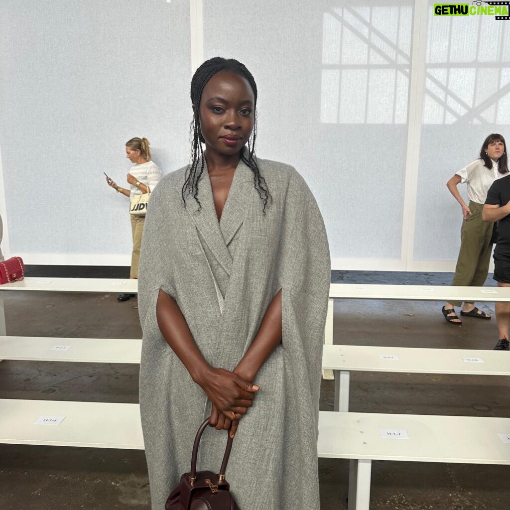 Danai Gurira Instagram - #Flashback to my time celebrating my friend @gabrielahearst at her show during #NYFW. As always, a gorgeous display of elegance, craftsmanship and beauty. Loved this collection and the grounded global awareness everything she does brings to the fashion sphere.