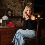 Sarah Michelle Gellar Instagram - I love a spooky haunted house for Halloween — but let’s be real, no one wants to live in one year-round. That’s where @thumbtack and I come to the rescue. We’re here to keep your home from becoming the haunted house on the block. From October 24-31, call the hotline to chat with a home specialist about how to exorcise those home horrors. Some of you will even have a chance to chat with me! Download the Thumbtack app for personalized home guidance, so you can keep the ghosts at bay all year long. Visit the link in my bio to learn more (terms & conditions apply). #NoMoreHauntedHouses #ThumbtackToTheRescue #thumbtackad