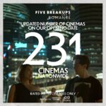 Julia Montes Instagram - 5BAAR IS HERE! 

Nadagdagan pa po kami ng sinehan! Five Breakups and a Romance now showing! Ayain na ang buong pamilya, barkada, boyfriend and gilfriend or kahit mga exes ninyo to watch #FiveBreakUpsAndARomance from our 231 cinemas. Promise po namin na this is worth your time and money. Kita kita po tayo sa mga sinehan. ❤️

#FiveBreakupsAndARomance
#5BAARNOWSHOWING