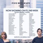 Julia Montes Instagram - 30 MILLION! BUHAY NA BUHAY ANG SINEHAN! TAOS PUSONG PASASALAMAT SA LAHAT NG NANOOD! 👏

Umabot na ng ₽30 Million Gross Sales ang Five Breakups and a Romance! Maraming maraming salamat sa lahat ng tumangkilik! Para naman sa hindi pa nakakanood, huwag matakot ma-in love at masaktan! Mapapanood pa rin ito sa lahat ng malls sa bansa na may sinehan! 

Five Breakups and a Romance—NOW ON ITS SECOND WEEK!

#FiveBreakupsAndARomance
#5BAARNOWSHOWING