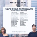 Julia Montes Instagram - 30 MILLION! BUHAY NA BUHAY ANG SINEHAN! TAOS PUSONG PASASALAMAT SA LAHAT NG NANOOD! 👏

Umabot na ng ₽30 Million Gross Sales ang Five Breakups and a Romance! Maraming maraming salamat sa lahat ng tumangkilik! Para naman sa hindi pa nakakanood, huwag matakot ma-in love at masaktan! Mapapanood pa rin ito sa lahat ng malls sa bansa na may sinehan! 

Five Breakups and a Romance—NOW ON ITS SECOND WEEK!

#FiveBreakupsAndARomance
#5BAARNOWSHOWING