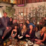 Katherine McNamara Instagram - Post Strike/Dual Birthday Party shenaniventures! 🥳🥂 My heart is bubbling over with love and gratitude to the mafia fam, WIndyfam, and LA fam who came to celebrate @bradleyjames and me! 🫧 Thank you to @melroseumbrellaco for hosting us and always being my favorite place for a shindig! 💕