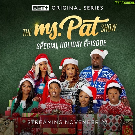 Tami Roman Instagram - Remember that 10th episode of #TheMsPatShow you couldn’t watch?! Are you ready? LETS GO! “Father Christmas” drops November 23rd on @betplus 🙌🏽🙌🏽🙌🏽 #MiFamilia #LoveThesePeople