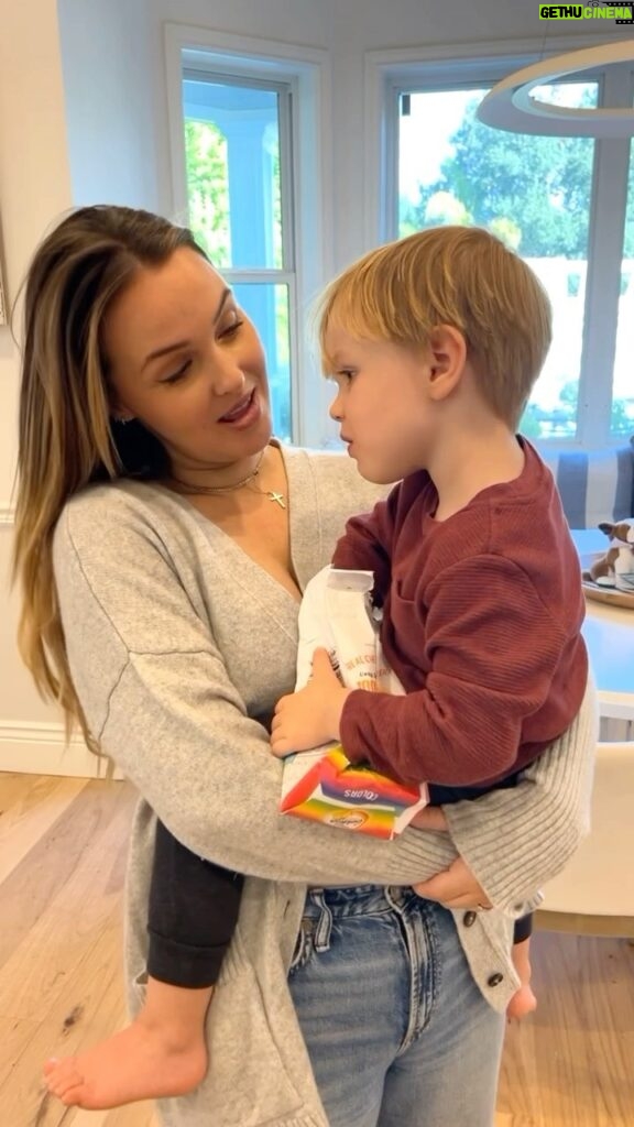 Camilla Luddington Instagram - Parenting’s going well.