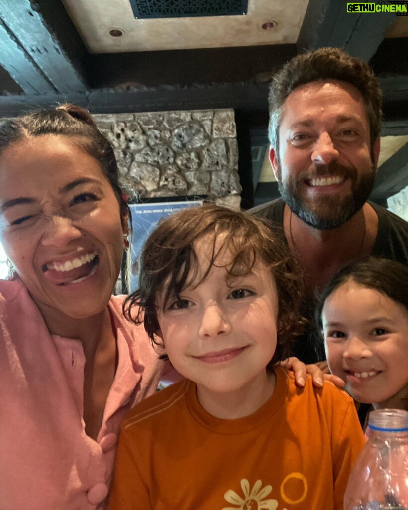 Gina Rodriguez Instagram - Spy Kids: Armageddon…I was three months pregnant with my little Charlie. Working with @rodriguez and his children while growing my own child was a dream come true. Building a family in Austin, making lifelong friends and creating an art piece I absolutely loved made for one of the most memorable experiences of my life. Thank you to @netflix for allowing us to create the next generation of Spy Kids, to @rodriguez and his kids for brilliantly bringing this world to screen and to the cast and crew/stunt team for holding Charlie and I in your hands and hearts. #spykids #spykidsarmageddon