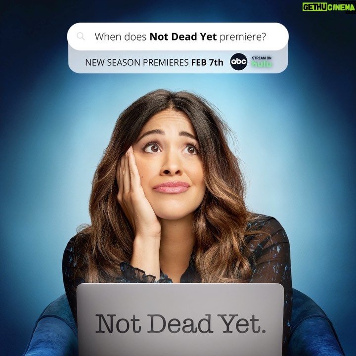 Gina Rodriguez Instagram - Does Nell Serrano have her life together yet? There’s only one way to find out. Watch a new season of #NotDeadYetABC, premiering February 7 on ABC and Stream on Hulu!
