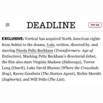 Nicola Peltz Beckham Instagram - After this five-year labor of love, it’s such an honor to be able to work with Vertical to share Lola, a heartfelt story of generational trauma, perseverance and unconditional love. I have such respect and gratitude for the incredible cast and crew who I had the pleasure of being on this journey with. It takes a village and I love our village. 

feb 9 💖🪽