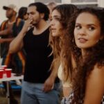 Madison Pettis Instagram - Deltopia the movie out now 🎬 it was released during the strike so I couldn’t talk about it, but I’m so happy to share some BTS now 🍾 We had a timeee filming 🥳 You can rent it now on Amazon, Apple etc 🍄💊 🪩🍻
