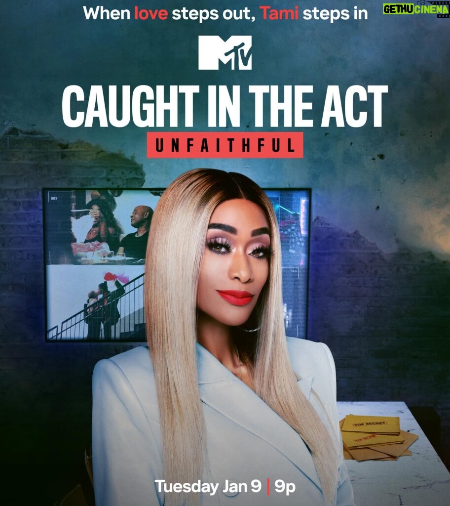 Tami Roman Instagram - Caught in the Act #MTVUnfaithful is BACK Jan 9th 9pm on #MTV
