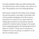 Cierra Ramirez Instagram - What a ride. Thank you from the bottom of my heart🖤