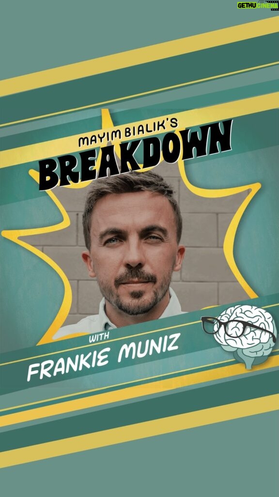 Mayim Bialik Instagram - Frankie Muniz (@frankiemuniz4 - race car driver, musician, actor from Malcolm in the Middle) shares exclusive details about his memory loss and concussions, why the passage of time scares him, plus his mini-stroke misdiagnosis and what the problem actually was. He breaks down the life lessons he’s learned from the psychology of race car driving, why he thinks moving away from the entertainment industry saved his life, the reasons he doesn’t drink, and why he struggles with meditation. We also learn more about the status of a possible Malcolm in the Middle reboot! The complete episode is just a click away! Visit ▶️ the link in our bio 🧠💥 #BialikBreakdown #mayimbialik #mentalhealthpodcast #frankiemuniz