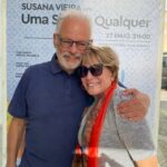 Susana Vieira Instagram - Ontem perdi um grande amigo… Diretor da Globo Portugal. 🇵🇹 Sentirei saudades desse abraço, mas sempre terei em minha memória o seu sorriso! 
Obrigada, Ricardo Pereira 🌹