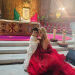 Sherlyn Instagram - Una vez más aqui estamos en tu templo! Feliz dia Virgencita! Te pido que bendigas a mi hijo @andrenuestrobebe y a todos los niños del mundo