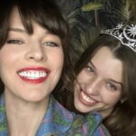 Milla Jovovich Instagram – Mother is 40-ate today, everyone bow down cause i’m still eating (a little too much)😏🥳