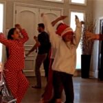 Leah Remini Instagram - Hope you had a great Christmas! Here is one of my favorite memories! What…your daughter doesn’t choreograph an entire dance routine on Christmas morning?!
