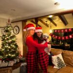 Madison Pettis Instagram - Our 12th annual Secret Santa 🥹 We do matching PJs, pillsbury cookies, lots of wine, gifts   we  roast each other every year. Best night, best friends ♥️