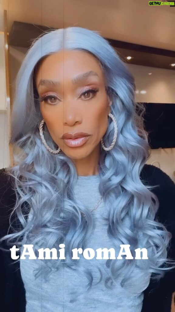 Tami Roman Instagram - I might be a lil crazy 🤪 #RunBih
Glam @christelsie @thehairfetish