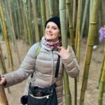 Erika Buenfil Instagram - Bosque de Bambú #Kyoto. #japón #Viaje
