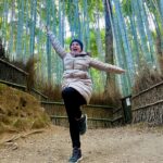 Erika Buenfil Instagram - Bosque de Bambú #Kyoto. #japón #Viaje