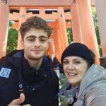 Erika Buenfil Instagram - Viajar contigo me hace tan feliz, compartir momentos únicos, vivir experiencias nuevas. Me lo prometí y te lo prometí. Te amo con todo mi corazón. Mi hijo querido Nic @nico.buenfil  #viajes #japón