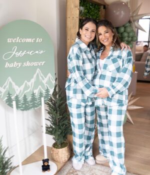 Jessie James Decker Instagram - When my sisters asked about a baby shower I told them no way.  This is my 4th baby! But they wouldn’t take no for an answer. They told me # 1 this baby boy deserves to be celebrated. And # 2, you haven’t had a baby in 6 years and you have nothing so we are doing it.  I said ok, do something small and I’m
not registering 🫶🏼😂 well as you can see they don’t do small!! 
Thank you so much to my incredible sister @sydneyraebass and sister-in-law @aligreen13 for throwing me the most magical beautiful baby shower. I had tears of joys walking in because I was overwhelmed with love and emotion and just feeling so grateful.  Thank you to everyone who celebrated with me in our cozy jammies. This baby boy is loved so much already💙
