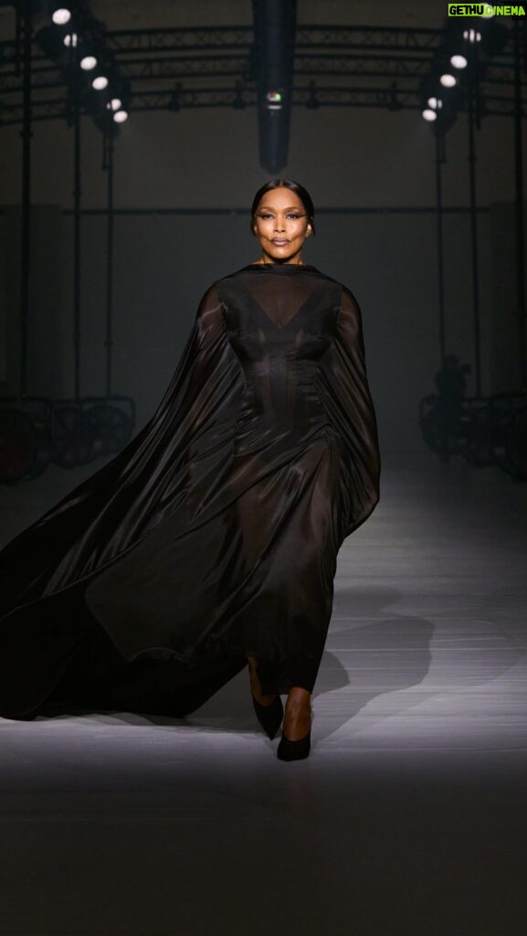 Angela Bassett Instagram - @im.angelabassett for Mugler Spring Summer 2024 by @cadwallader directed by @torso.solutions 
 -
Creative Director @cadwallader
Directors @torso.solutions
Stylist @haleywollens
Casting @julialangecasting @mmaerzinger 
Music Director @bobbybeethoven
Movement Director @malikee
Make Up Artist @lucyjbridge
Hair Artist @olivierschawalder
Nail Artist @sylviemacmillan.nails
Light Design & Set Design @matiere.noire.paris
Set Design production @joris_nvr
Production @division.global
Post-production @everest_studio
-
Music @evianchrist
-
#mugler