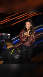 Jeannie Mai Instagram - Thank you @sherrishowtv for such a warm welcome ❤️#RaidtheCage on @cbstv & @paramountplus 👜