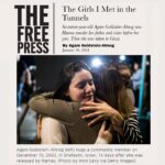 Mayim Bialik Instagram - A 17 year old who was freed by Hamas after 51 days held hostage describes what she saw in the tunnels and what she can’t forget. I wish this would be published everywhere. It’s incredibly important to hear this perspective.