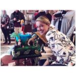 Melissa Benoist Instagram - I wanted to be a paleontologist before I wanted to act. This cake sort of marries the two which makes me HAPPY. so do all of the birthday wishes and getting to spend it at work with such wonderful people, so thanks for that 😊 (Ian Malcom is on my bday cake 🎂 & SG is on Isla Nublar?!?!)