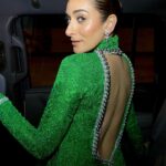 Amina Khalil Instagram – Full of joy on the way to JOY AWARDS 2024 ! 
@joyawards.official @riyadhseason 

Had so much fun bringing this look to life ! 💚 
Full look by @givenchy 
Diamonds by @graff @attarunited 
Styled by @mohamedashraff 
MUA @nohaezzeldinmua @charlottetilburyarabia 
Hair @alsagheersalons @shekooo160