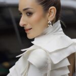 Amina Khalil Instagram - At @stephanerolland_paris couture show for PCW ‘24. @ouezzeni.youssef 💫 Dress @stephanerolland_paris  Outfit Curation @dalia.abdelshafi MUA @noha_themua Hair @malaksamy_1 @alsagheersalons