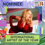 Kylie Minogue Instagram - OMG … I’m a @brits International Artist of the Year nomineeeee! Thank you, THANK YOU!! 💖✨ #BRITs