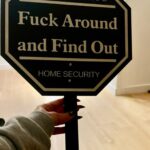 Leah Remini Instagram - My new security sign. (Link in bio and stories for those who asked)