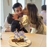Paula Echevarría Instagram - Feliz cumpleaños MI AMOR!!! 🥳 
Qué orgullosa estoy de ti.. gracias por querernos y cuidarnos como lo haces.. Eres el mejor novio y papichulo del mundo! Y cada año que pasa me gustas más! 🤤
Te amamos hasta el infinito y más allá! 🚀♥️🌹🔐
@migueltorres