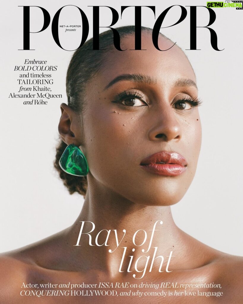 Issa Rae Instagram - Had the absolute pleasure of speaking with prolific author, @oteghauwagba for @portermagazine
—
Photographer: @deirdredeirdredeirdre
Stylist: @herinchoi1
Hair: @felicialeatherwood 
Makeup: @joannasimkin 
Art Director: @lizzy.cooney