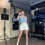 Hyomin Instagram - MAKE 9의 새 얼굴 나야 나⎝㋡