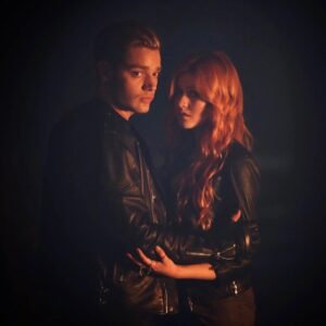Katherine McNamara Instagram - Happy birthday to a man with an absolute heart of gold who’s had my back for nearly a decade, @domsherwood. 💛 Even if he’s taping me to a trailer or scaring the shit out of me, he always makes sure that my hair is out of my face and my heart is okay. :) 

Dom, thank you for being a caring, hysterical, supportive, trustworthy, loyal, mischievous, amazing friend, confidant, baseball team captain, and partner in crime. 🥎 Thank you for always being there with a hug or a shot of whiskey when I need it - sometimes both. 😜 I know I can always count on you. Here’s to many more adventures… and many more shots of whisky. Love ya, bud. 🥃 🧁