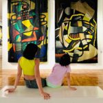 Beauty Gonzalez Instagram - The National Museum is always a good idea🤍
Swipe to the last photo to see our favorite Sculpture
By Our National Hero Jose Rizal. 
It is titled ‘ Mother’s Revenge’
It shows a Mama Dog viciously attacking a Crocodile who has just eaten its Puppy. 
I really wanted Olivia to see that. 
Fair Warning! He he