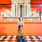 Beauty Gonzalez Instagram - The National Museum is always a good idea🤍
Swipe to the last photo to see our favorite Sculpture
By Our National Hero Jose Rizal. 
It is titled ‘ Mother’s Revenge’
It shows a Mama Dog viciously attacking a Crocodile who has just eaten its Puppy. 
I really wanted Olivia to see that. 
Fair Warning! He he